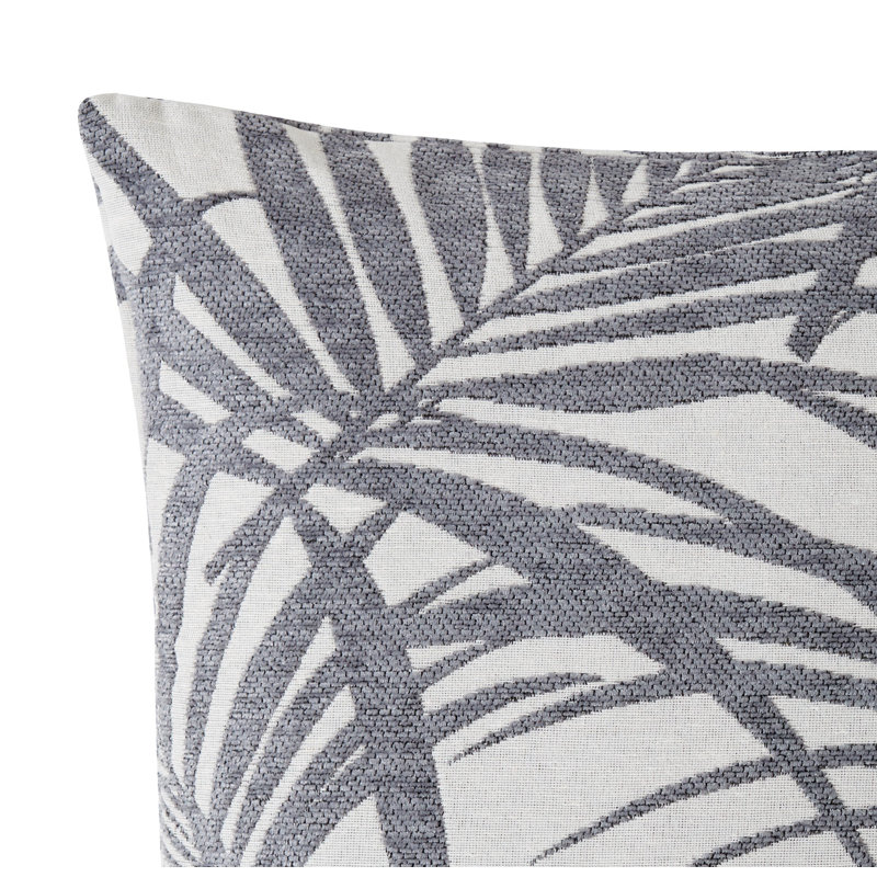 Scylla Camouflage Square Throw Cushion, Silver