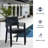 Octavies Metal Outdoor Stacking Dining Armchair-189219305