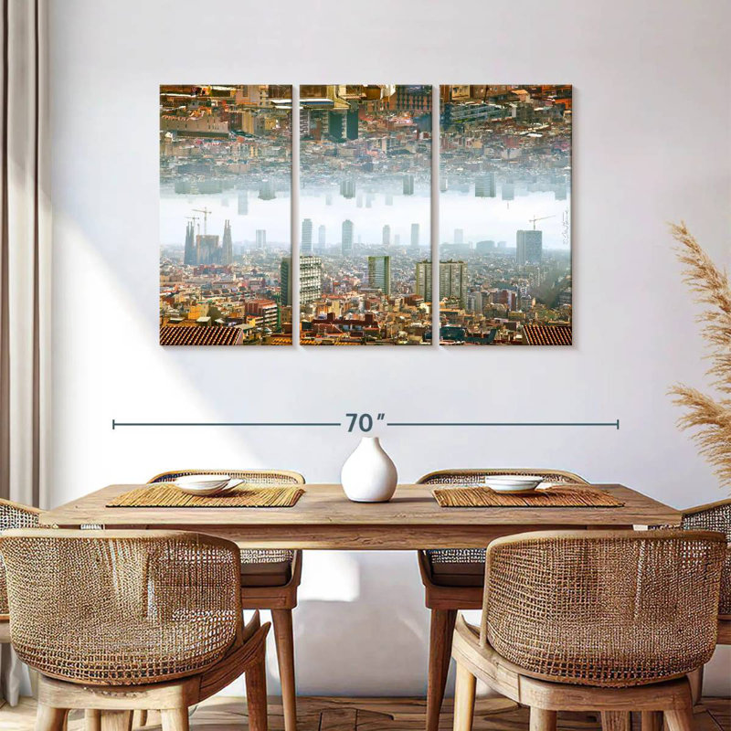 Barcelona Double Landscape, 36" H x 57" W