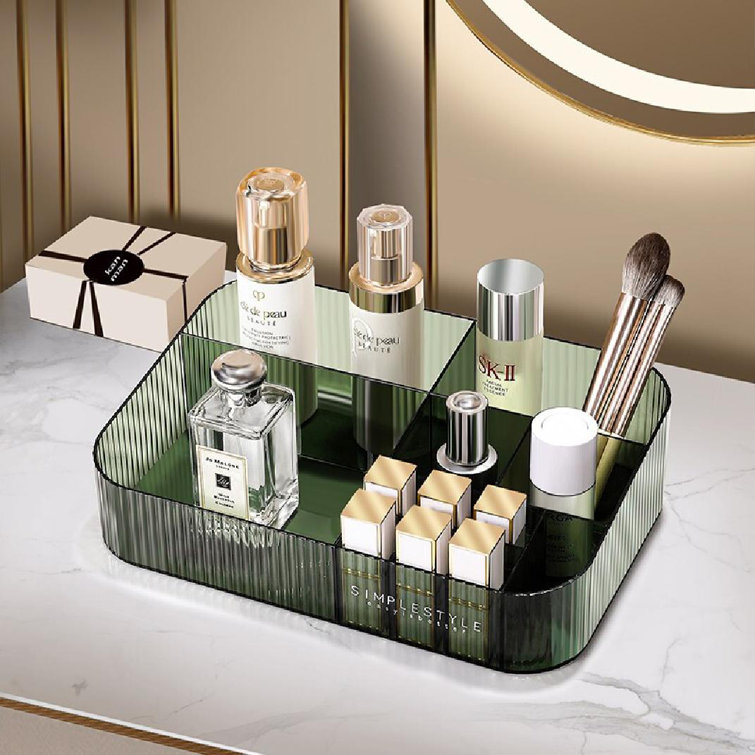 Crathie Cosmetic Makeup Organizer Mercer41 Finish: Green