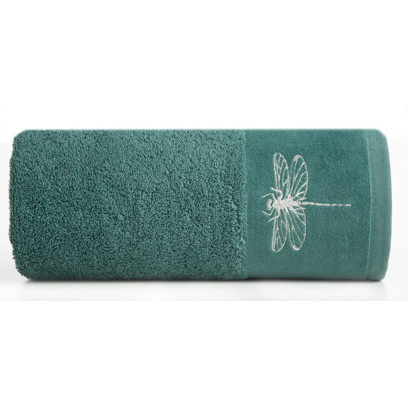 Maribella Midweight Jacquard Hand Towel, Turquoise