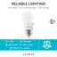 7 watts (équivalent à 40 watts), ampoule DEL A15 à intensité variable, culot moyen E26 (standard)-58109886