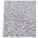 Mosaic Leather Cowhide Chevron Area Rug in Silver