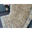 Tapis à motif floral élégant en laine beige élégant 58,3 x 98,8 pouces
