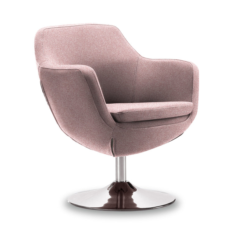 Upholstered Swivel Accent Chair