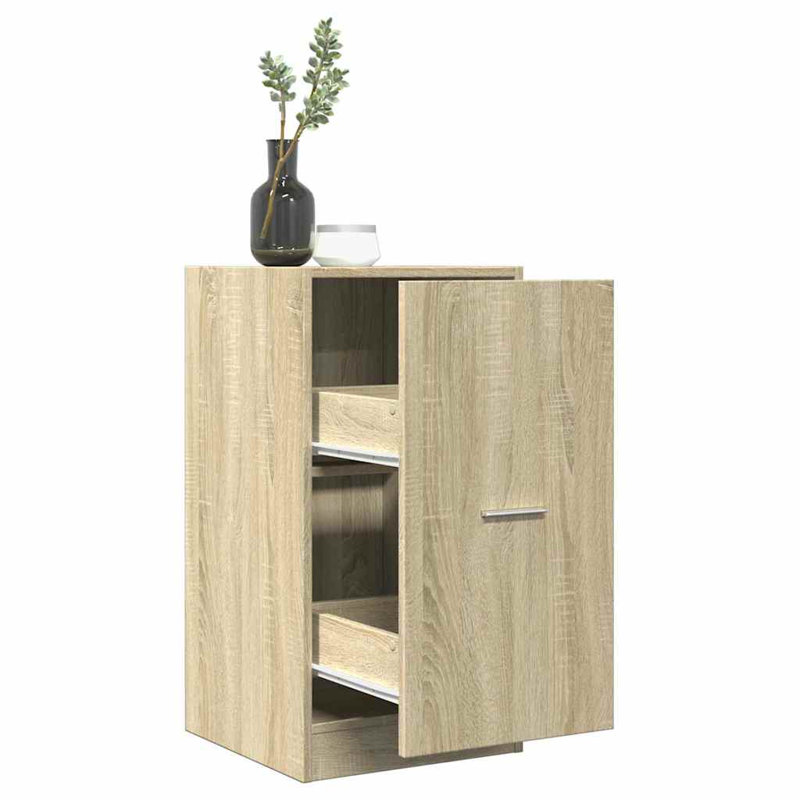 Ruca End Table, Sonoma Oak