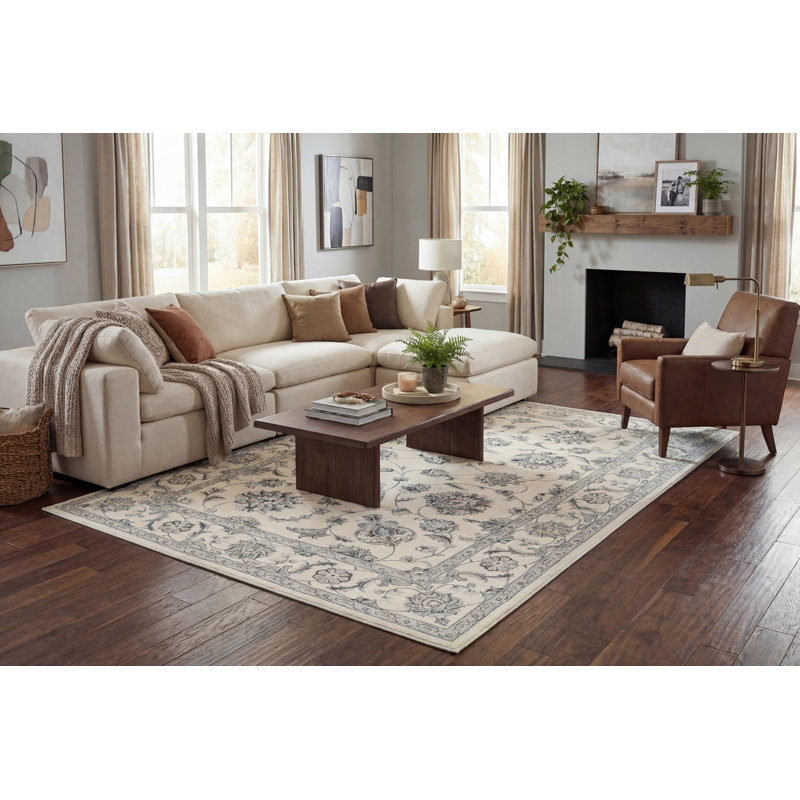 Tapis crème Attell, Rectangle 12 pi x 15 pi