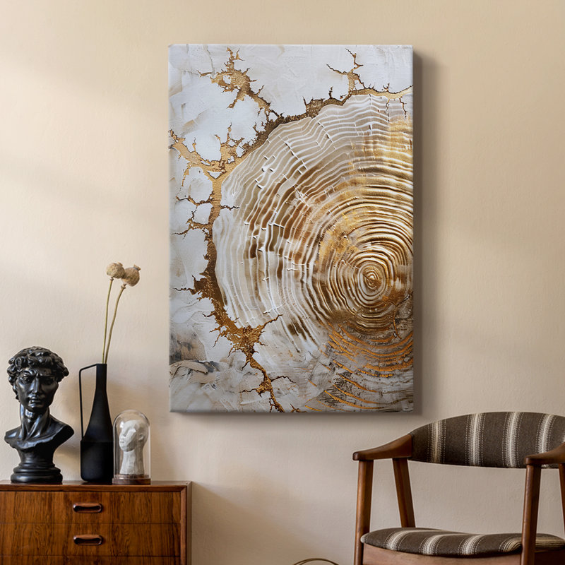 ABSTRACT Series CXXIX  -Premium Gallery Wrapped Canvas -Ready to Hang, 60" H x 40" W