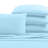 Hotel Luxurious Bamboo Blend Deep Pockets Breathable Cooling Bed Sheet Set 2000 Series-1060586725-1060586726