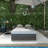 43.7" Wicker Reclining Outdoor Patio Daybed-1306237871