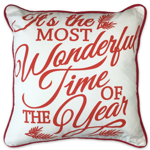  Cotton Feather 18" Throw Pillow