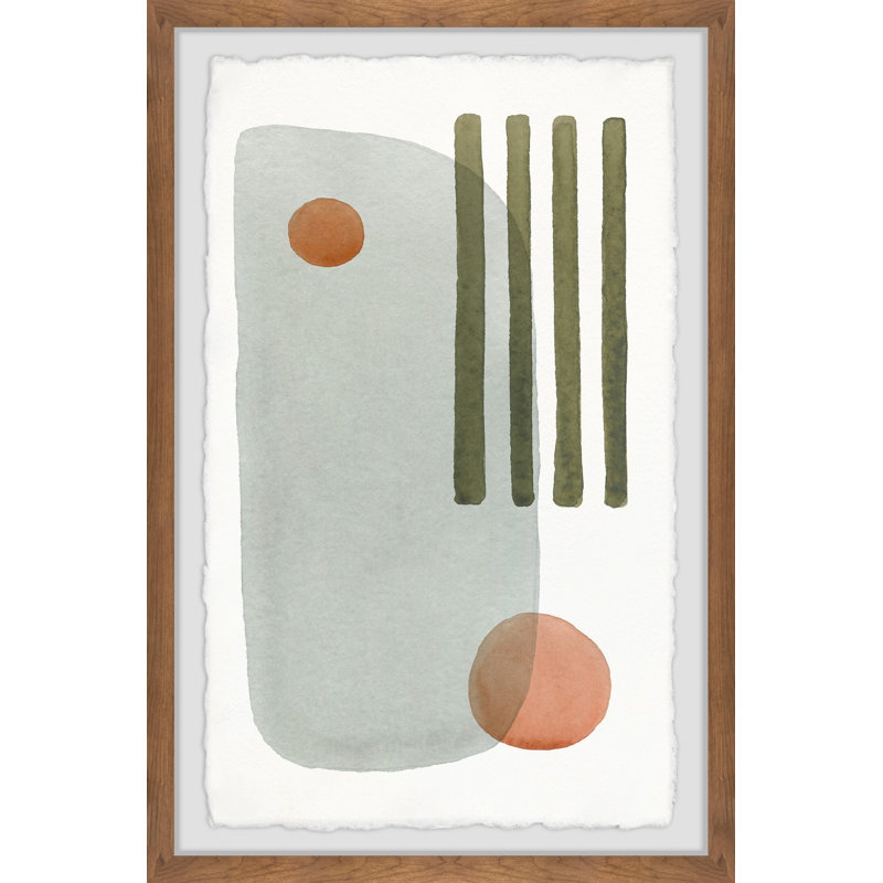 Stone Eye - Single Picture Frame Painting, 30 cm H x 20 cm W x 3.81cm D
