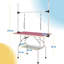 170cm H x 107cm W x 60cm D Adjustable Folding Grooming Table