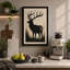 Silent Elk Scandinavian - Wrapped Canvas-2119714727-2119714729