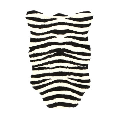 Tapis en fausse fourrure Zebra