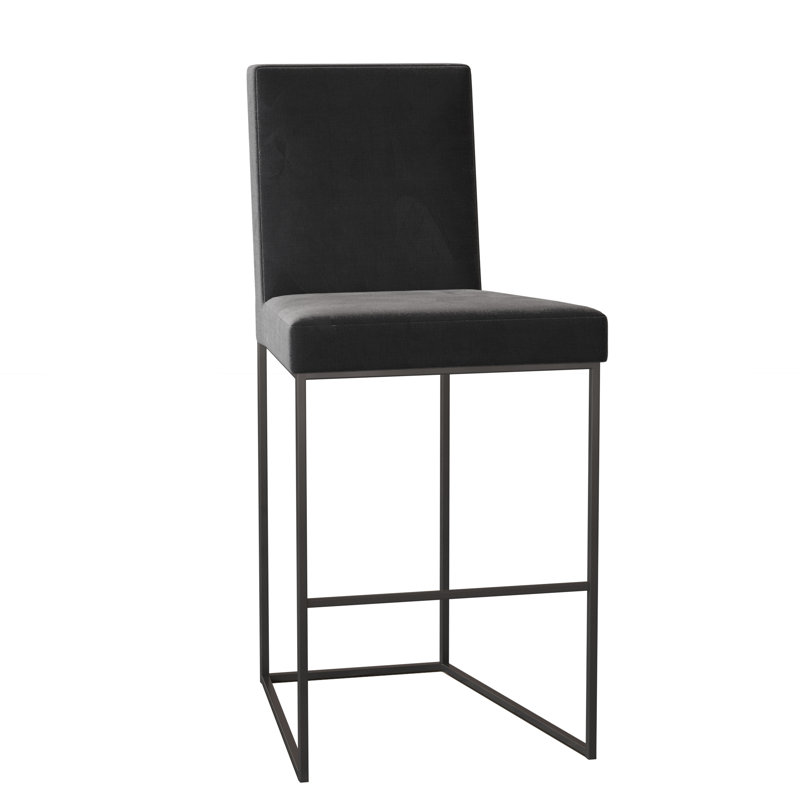 Ian 30" Bar Stool, Bronze, Linen (3155 72)