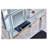 Mirror Desktop Dressing Table, 2 Drawer Dressing Table, Suitable for Female and Girl Home Offices