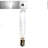 Edison String Lights Outdoor 100 - Bulb 100'' Plug-in String Light