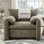 Fauteuil d'appoint surdimensionné en chenille de style moderne avec méridienne simple et fauteuil l 38,6 po de style moderne