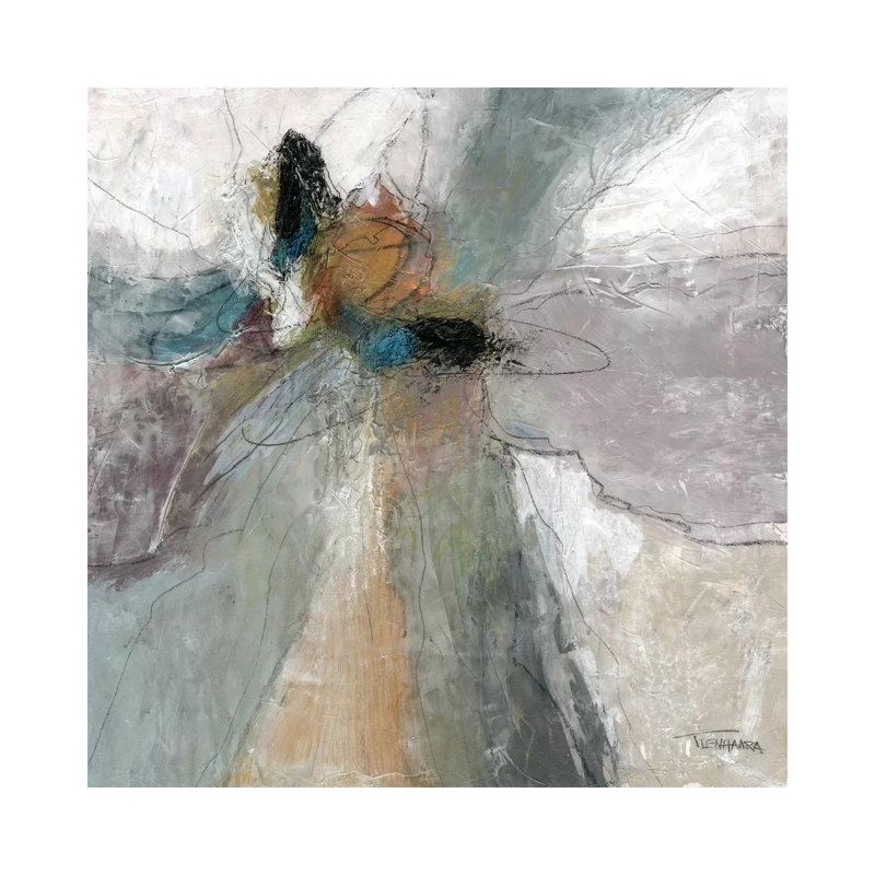 Placidity I by Michael Tienhaara - Wrapped Canvas Painting, 45.72 cm H x 45.72 cm W x 3.175 cm D