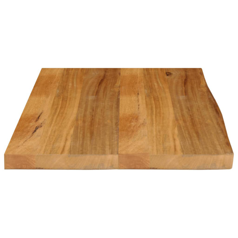 Solid Wood Table Top, 2.5cm H x 80cm W x 60cm D