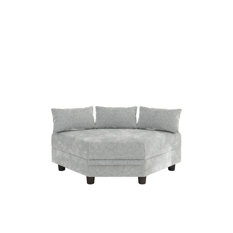 Repose-pieds Libaan, Chenille gris clair