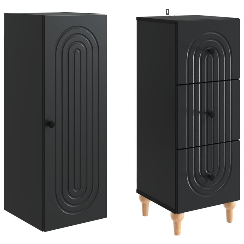 Storage Cabinet, Black