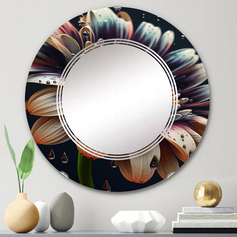 Miroir mural Ondre, 24 po x 24 po