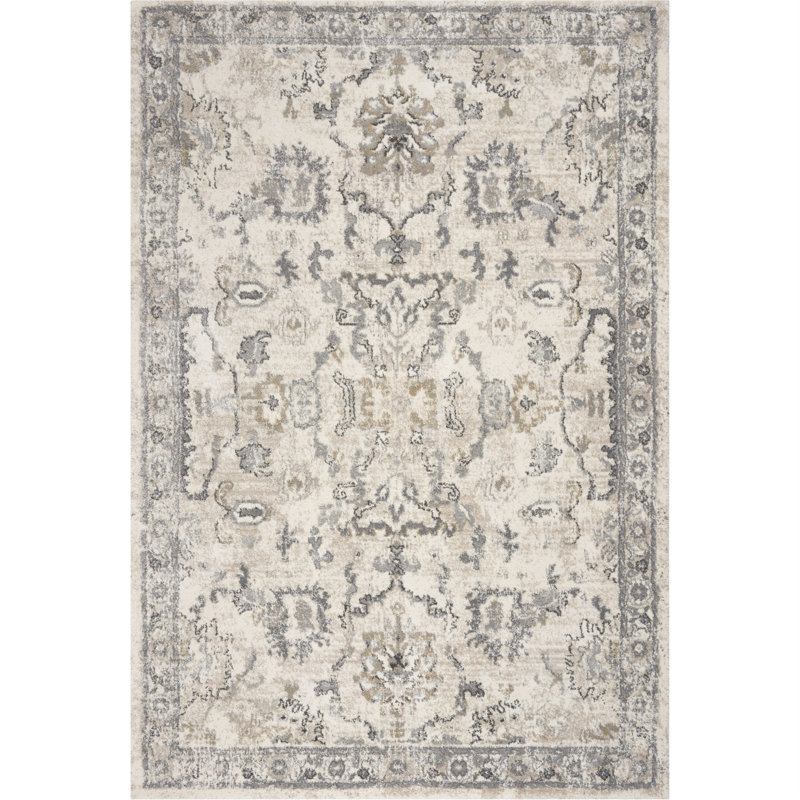 Tapis ivoire Crumpton, Rectangle 8 pi 10 po x 13 pi