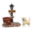 Statue de jardin Labrador