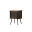 50cm W Metal Bedside Table