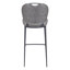 Chaise de bar Terrence brun rétro-2124899343