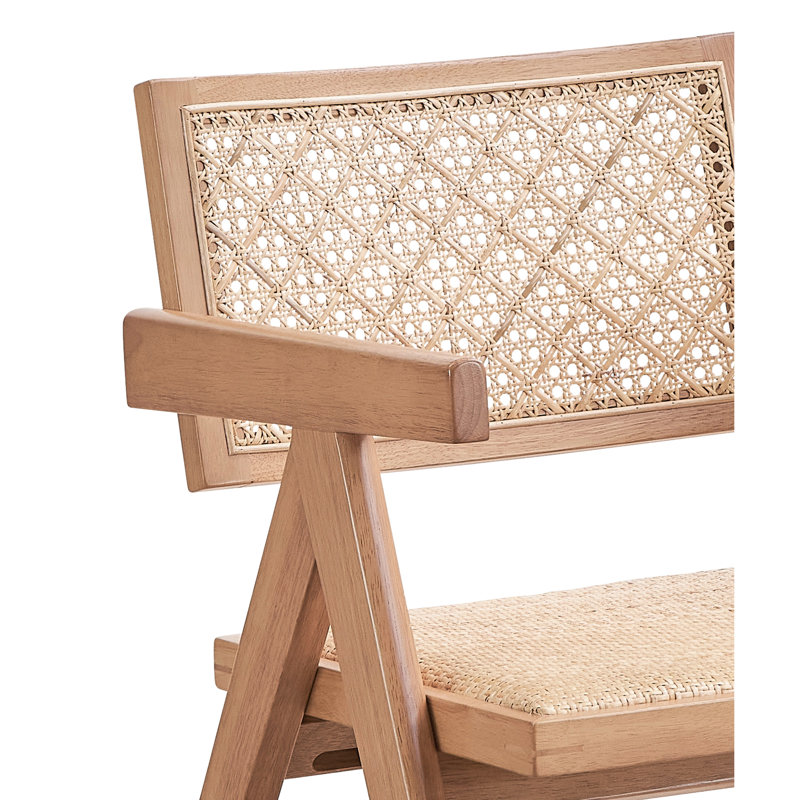 2 pièces avec accoudoirs naturels - Paire de chaises légères et d'extérieur pour une assise élégante