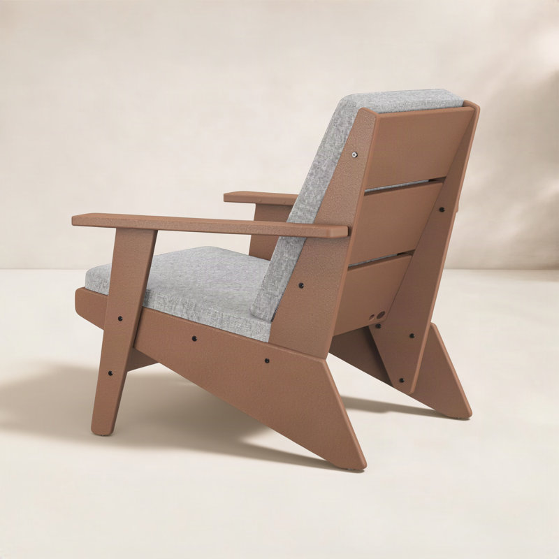 Méridienne POLYWOOD® Riviera, Tweed usé, Vert