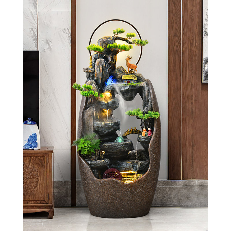 Ornement d'eau en résine artistique Xuanlianyan Home Furnishings