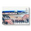 Nakahara in the Sagami Province by Katsushika Hokusai - Wrapped Canvas-55360427