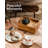 Wood Tea Bag Organizer Holder-124550903
