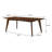 Khaliek Rectangular Dining Set in Brown and Gray-961522957