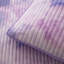 Ensembles de literie modernes, courtepointe à teinture en microfibre mauve pour une maison confortable