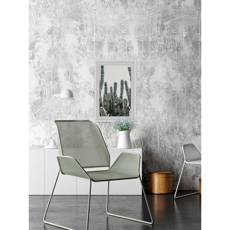 Cactus Jungle II 1 Piece Single Picture Frame Wall Art, 45cm H x 30cm W