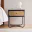 Honebein 50.2cm W Manufactured Wood Bedside Table