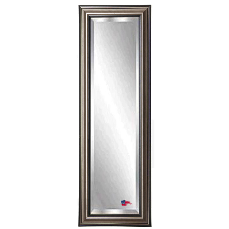 Wood Flat Mirror, 71" H x 30.5" W