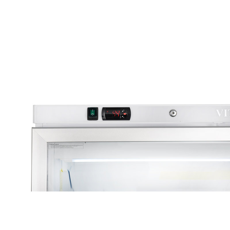 VITLIFE Commercial Reach-in Refrigerator, 4CF, 33°F to 41°F, 4