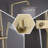 44.8" Height Adjustable Solid Brass Complete Shower System With Rough-In Valve-62352627