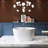 47'' Acrylic Freestanding Bathtub-Acrylic Soaking Bathtub