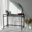 Dorcia Wood Flat Wall Mirror-931115759