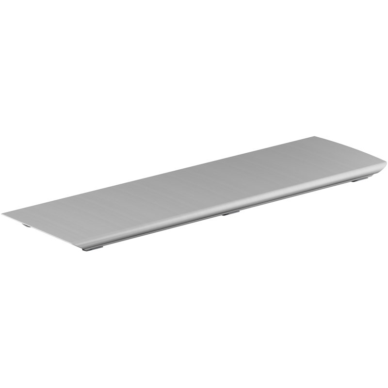 Bellwether Aluminum Drain Cover, Brushed Nickel