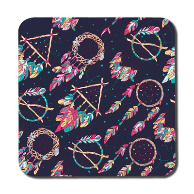 Square 6 Piece Coaster Set