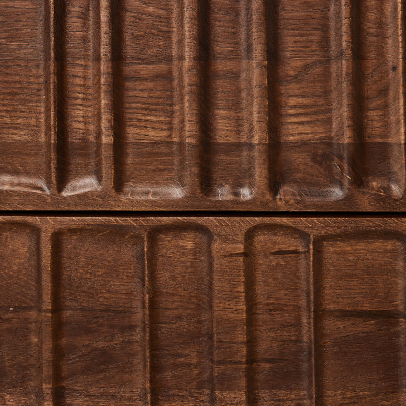 Ezri Nightstand-Cocoa Oak, Cocoa