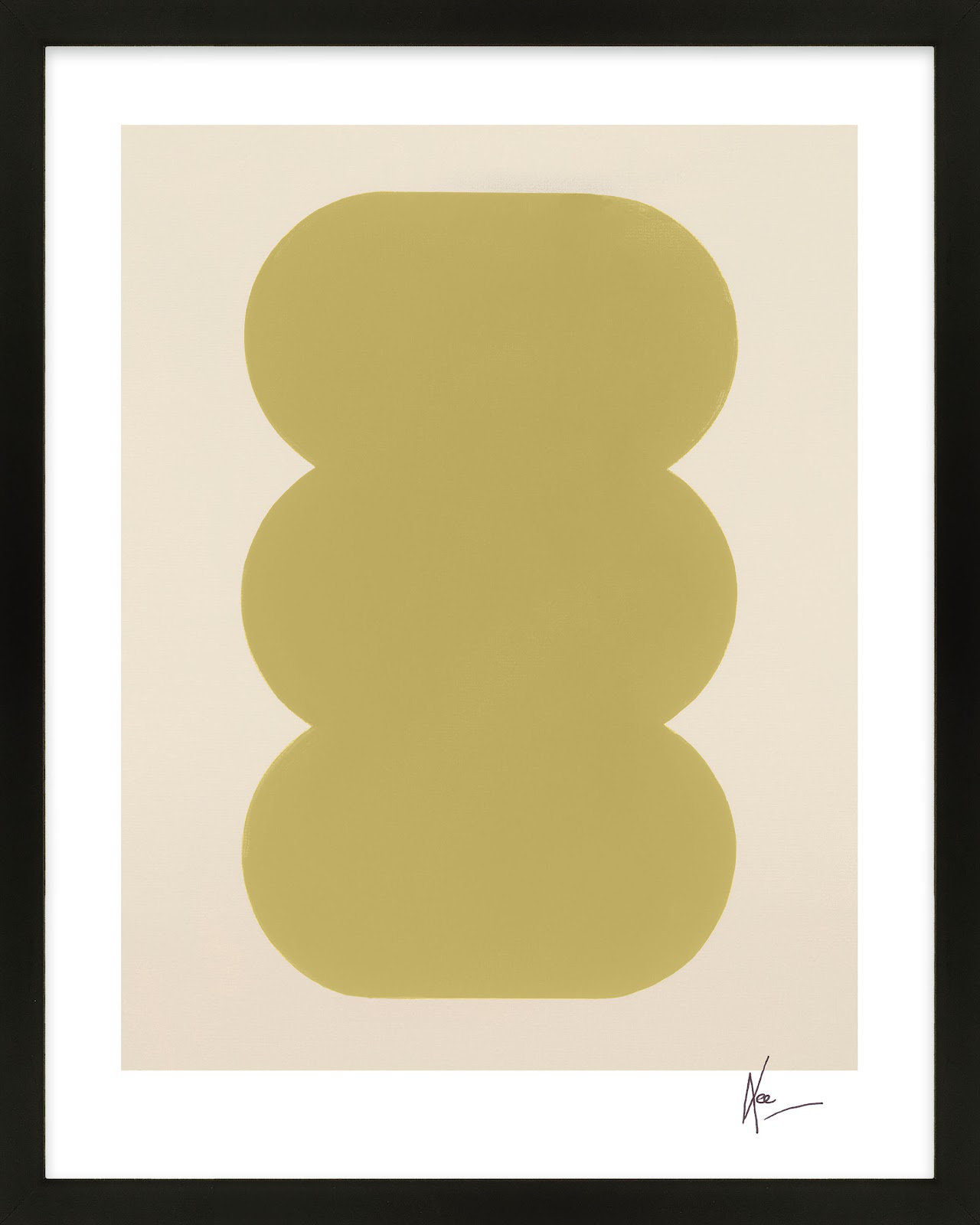 Keyhole 4 by Lee Lessem, Black Framed, 30" H x 24" W x 1.25" D